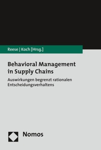 Enlarge image Cover: Behavioral Management in Supply Chains - Nomos