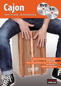 Abbildung von: Cajon: Learn to play - quick and easy + CD + DVD - Hage Musikverlag