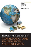 Cover: The Oxford Handbook of Global Policy and Transnational Administration - Oxford University Press