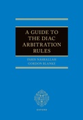 Cover: A Guide to the DIAC Arbitration Rules - Oxford University Press