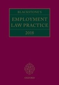 Cover: Blackstone's Employment Law Practice 2019 - Oxford University Press