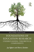 Cover: Foundations of Education Research - Routledge