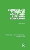 Cover: Curriculum Theory in Adult and Lifelong Education - Routledge