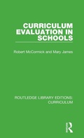 Cover: Curriculum Evaluation in Schools - Routledge