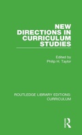 Cover: New Directions in Curriculum Studies - Routledge