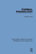 Cover: Formal Phonology - Routledge