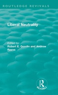 Cover: Liberal Neutrality - Routledge