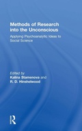 Cover: Methods of Research into the Unconscious - Routledge