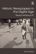 Cover: Historic Newspapers in the Digital Age - Routledge