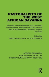 Abbildung von: Pastoralists of the West African Savanna - Routledge