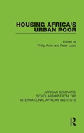 Cover: Housing Africa's Urban Poor - Routledge
