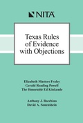Cover: Texas Rules of Evidence with Objections - Aspen Publishing