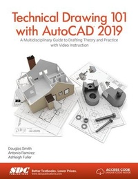 Enlarge image Cover: Technical Drawing 101 with AutoCAD 2019 - SDC Publications