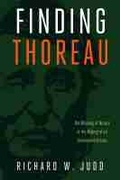 Cover: Finding Thoreau - University of Massachusetts Press