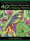 Cover: Coloring Books For Adults Volume 6 - Coloringcraze.com