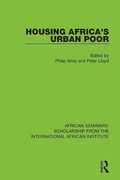 Cover: Housing Africa's Urban Poor - Routledge