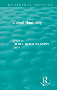 Abbildung von: Liberal Neutrality - Routledge