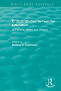 Cover: Critical Studies in Teacher Education - Routledge
