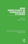 Cover: New Directions in Curriculum Studies - Routledge