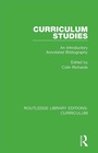 Cover: Curriculum Studies - Routledge