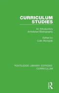 Cover: Curriculum Studies - Routledge