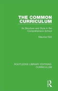 Cover: The Common Curriculum - Routledge