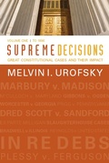 Cover: Supreme Decisions, Volume 1 - Routledge