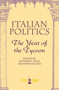 Cover: Italian Politics - Routledge