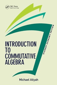 Enlarge image Cover: Introduction To Commutative Algebra, Student Economy Edition - CRC Press