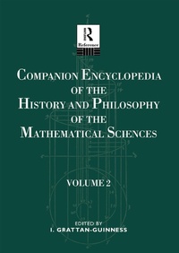 Abbildung von: Companion Encyclopedia of the History and Philosophy of the Mathematical Sciences - Routledge