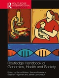 Cover: Routledge Handbook of Genomics, Health and Society - Routledge