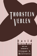 Cover: Thorstein Veblen - Routledge