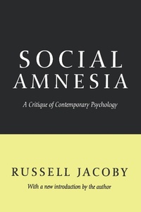 Enlarge image Cover: Social Amnesia - Routledge
