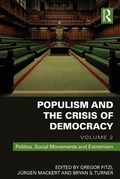 Cover: Populism and the Crisis of Democracy - Routledge