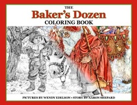 Enlarge image Cover: The Baker's Dozen Coloring Book - Skyhook Press