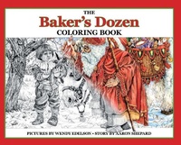 Enlarge image Cover: The Baker's Dozen Coloring Book - Skyhook Press