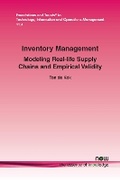 Cover: Inventory Management - now publishers Inc