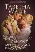 Cover: Where the Viscount Met His Match - Etopia Press