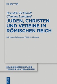 Abbildung von: Juden, Christen und Vereine im Römischen Reich - De Gruyter