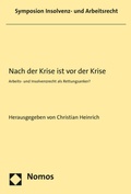Cover: Nach der Krise ist vor der Krise - Nomos