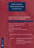 Cover: Persoenlichkeiten in Der Tschechischen Sprach- Und Kulturgeschichte - Biblion Media GmbH