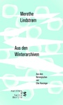 Cover: Aus den Winterarchiven - Matthes & Seitz Berlin