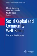 Cover: Social Capital and Community Well-Being - Springer