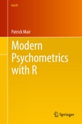 Cover: Modern Psychometrics with R - Springer