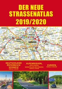 Abbildung von: Straßenatlas 2019/2020 Deutschland/Europa - Halfar GmbH