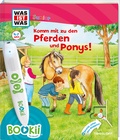 Cover: BOOKii&reg; WAS IST WAS Junior Komm mit zu den Pferden und Ponys! - Tessloff Verlag Ragnar Tessloff GmbH & Co. KG