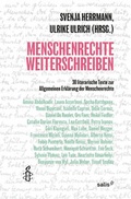 Cover: Menschenrechte Weiterschreiben - Salis Verlag ein Imprint der Elster & Salis AG
