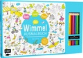 Cover: Stadt, Land, Fluss - Das Wimmel-Ausmalbuch - Edition Michael Fischer / EMF Verlag