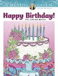 Cover: Creative Haven Happy Birthday! Coloring Book - Dover Publications Inc.