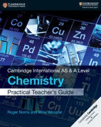 Abbildung von: Cambridge International AS & A Level Chemistry Practical Teacher's Guide - Cambridge University Press